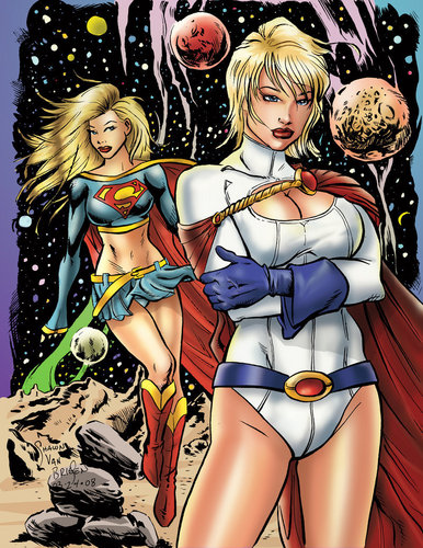 Supergirl & Powergirl
