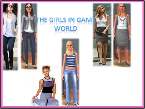  The Girls in Game World