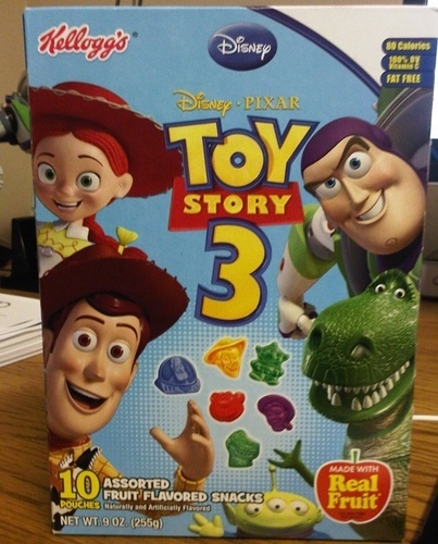  Toy Story 3 과일 Snacks