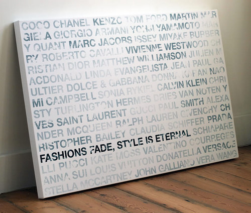  'Fashions Fade, Style Is Eternal' Limited Edition Print によって Coulson Macleod