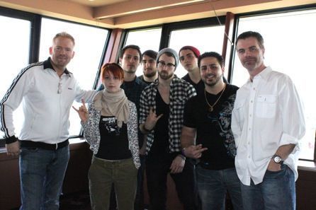  paramore with fãs