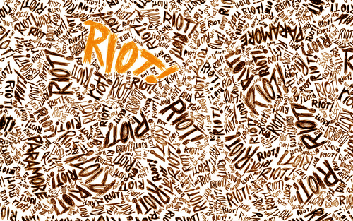  Riot! Different colored wallpaper