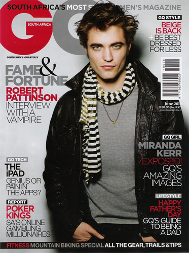  Robert Pattinson in New GQ Pics