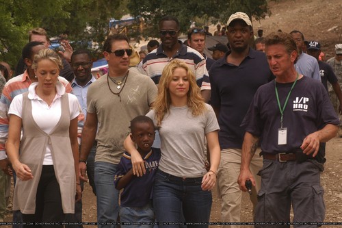  Шакира visits Port-Au-Prince, Haiti - April 11