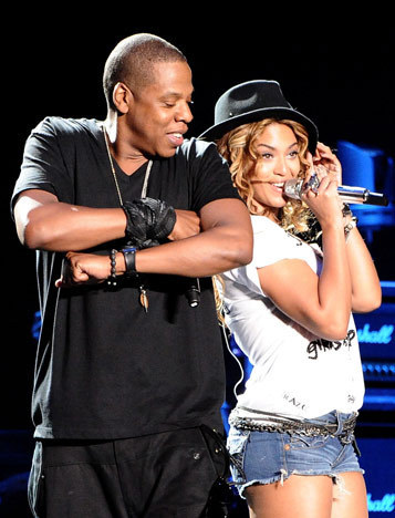 beyonce and gaio, jay z