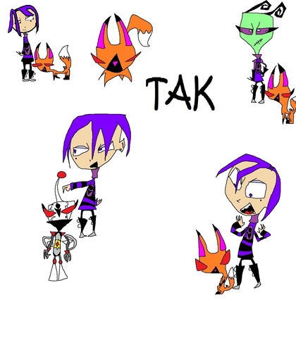 this is tak but since she killed mimi this is her new robot mir