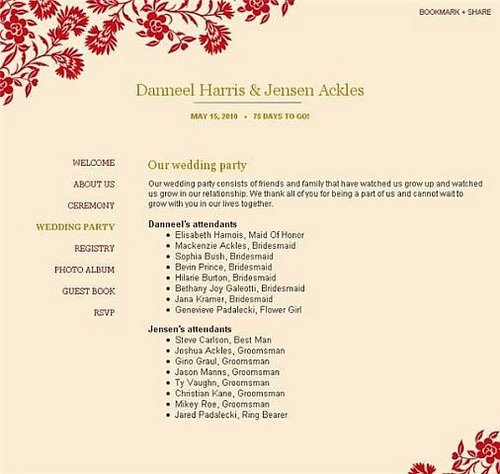  Danneel Harris"s Wedding