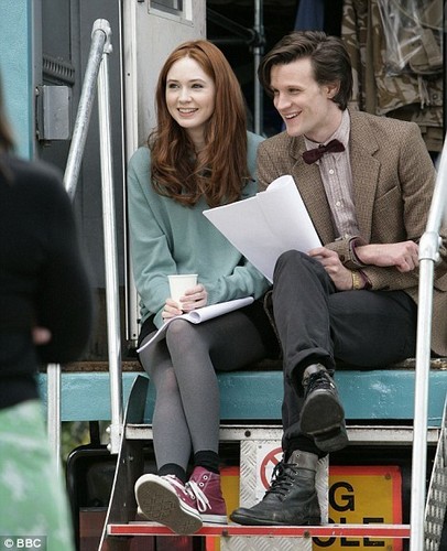 Doctor and Amy Pond