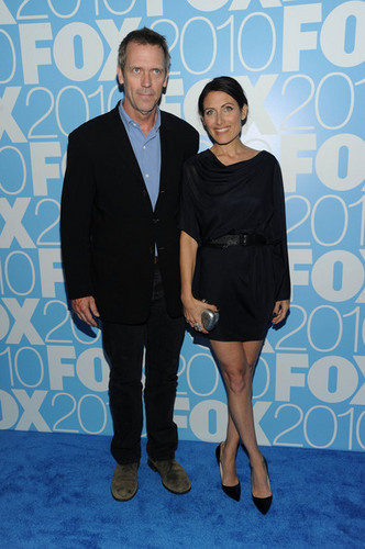 Hugh Laurie & Lisa Edelstein @ the 2010 Fox Upfront After Party