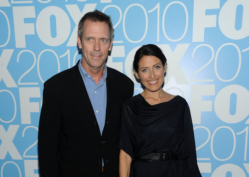  Hugh Laurie & Lisa Edelstein @ the 2010 лиса, фокс Upfront After Party