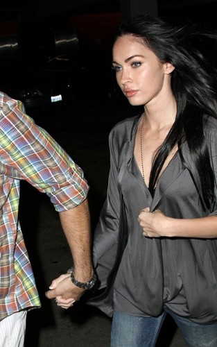  Megan & Brian out in Hollywood