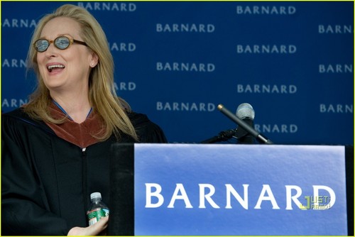  Meryl Streep: Barnard College's Commencement Speaker!