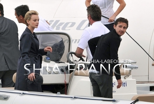  Shia & Carey out in Cannes
