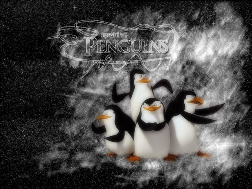  The Penguins of Madagascar...wallpaper!! lol!!