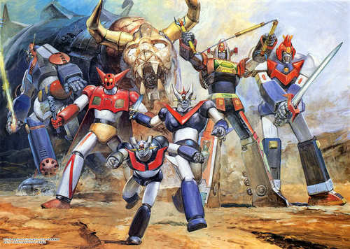 Voltes V and Friends