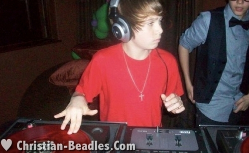  Christian Beadles & Friends at Justin Bieber's 16th Bday