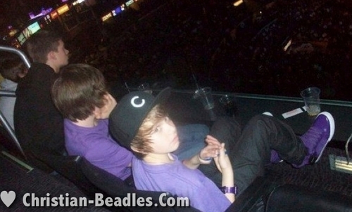  Christian Beadles & 老友记 at Justin Bieber's 16th Bday