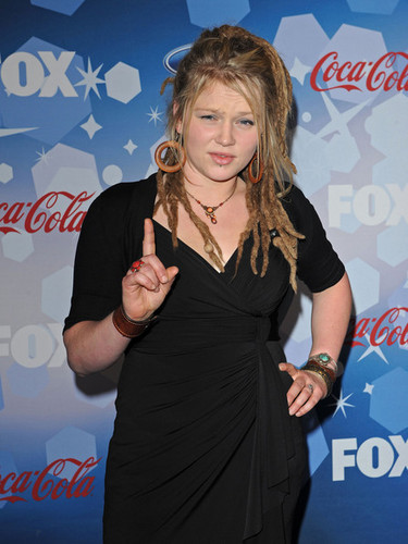  Crystal Bowersox @ the American Idol parte superior, arriba 12 Party