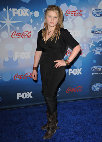  Crystal Bowersox @ the American Idol superiore, in alto 12 Party