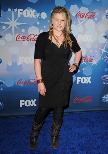  Crystal Bowersox @ the American Idol चोटी, शीर्ष 12 Party