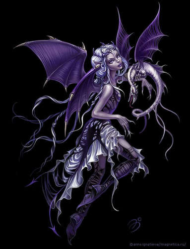  Purple Dragon Fairie