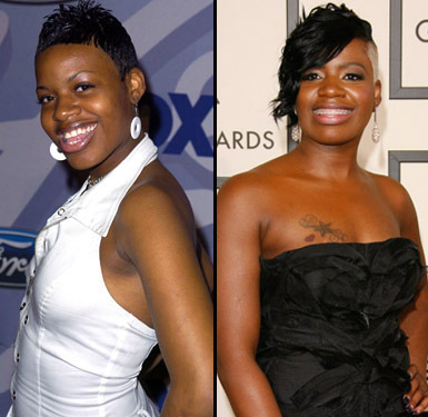 Fantasia Barrino Then and Now