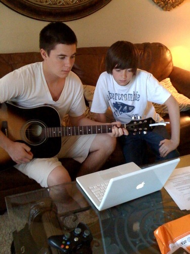  Greyson and His Brother Tanner