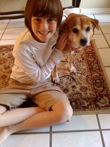  Greyson and His Dog Macy