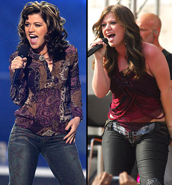  Kelly Clarkson Then and Now