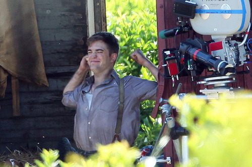  और "Water For Elephants" Set Pics
