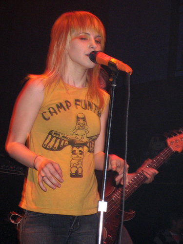  Paramore live 2007