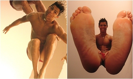 ronaldo feet