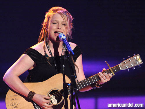  Crystal Bowersox cantar "You Can't Always Get What You Want"