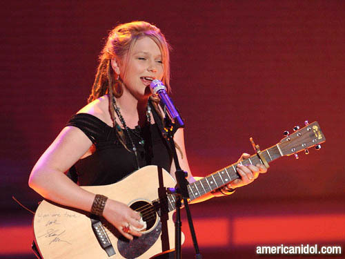  Crystal Bowersox 唱歌 "You Can't Always Get What 你 Want"