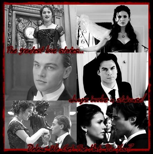 Damon/Elena & Jack/Rose
