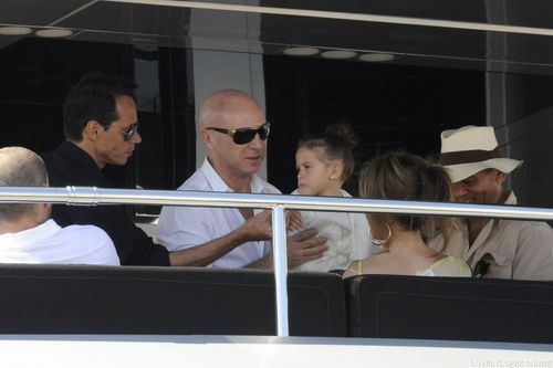  Jennifer & Marc Yatching with Stefano Gabbana & Dominico Dolce 5/23/10
