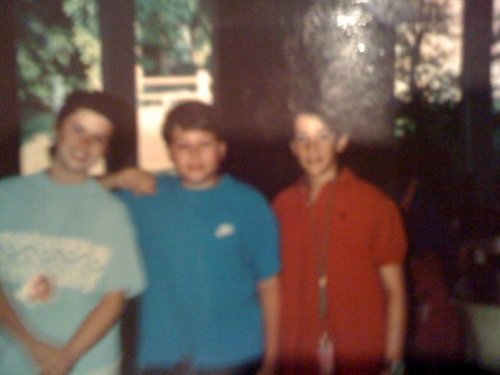  Jon as a kid (One In red Shirt)