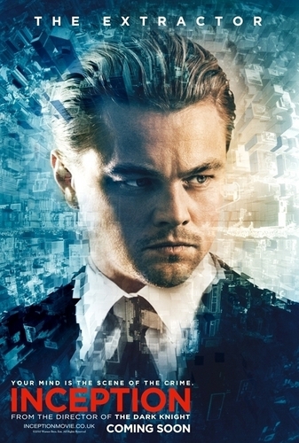  Leonardo DiCaprio Inception Poster