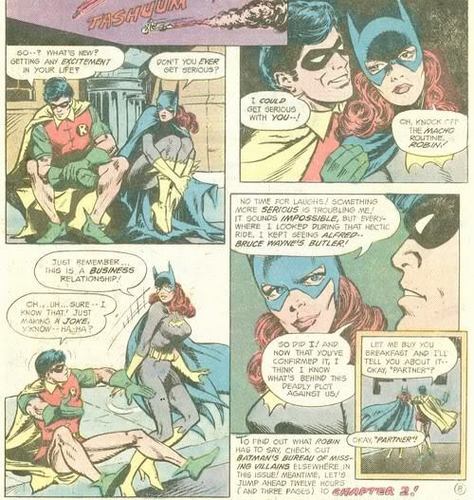 Robin and Batgirl