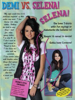  Selena Gomez in magazine