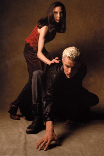 Drusilla, Spike, Angel promotional images
