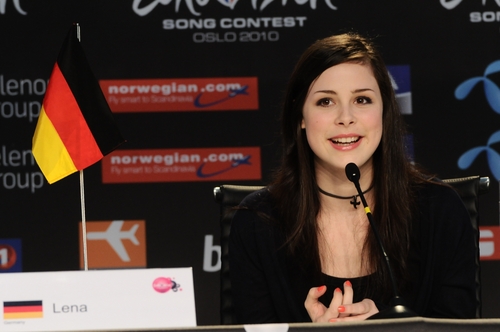  Lena at the Press Conferences