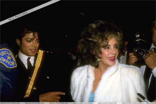  Mike with Liz Taylor!