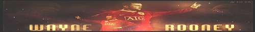  Wayne Rooney Banner