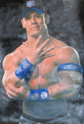  AMAZING John Cena Painting
