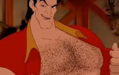 Gaston being sexy