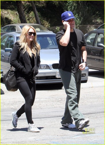  Hilary & Mike out in Studio City