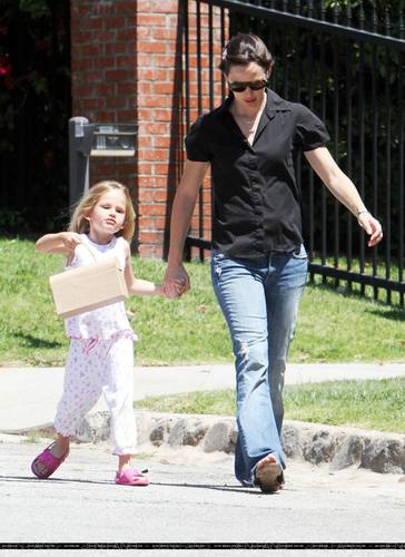  Jen and violett out for a walk!