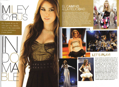  Miley Cyrus at Ragazza magazine