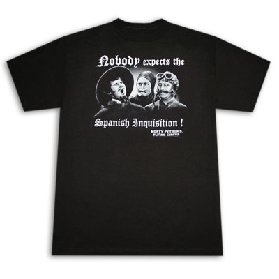 Monty Python Spanish Inquisition Shirt